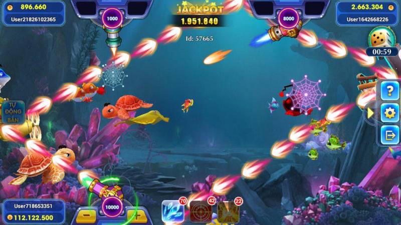 Kinh Nghiệm Săn Cá Lớn Trong Bắn Cá Mà Dân Chơi Nên Biết 2 Súng bắn – chọn đúng, bắn trúng